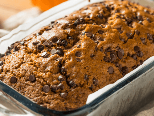 Cannabis Infused Chocolate Banana Bread