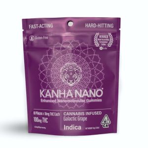 Kanha Nano Gummies Galactic Grape