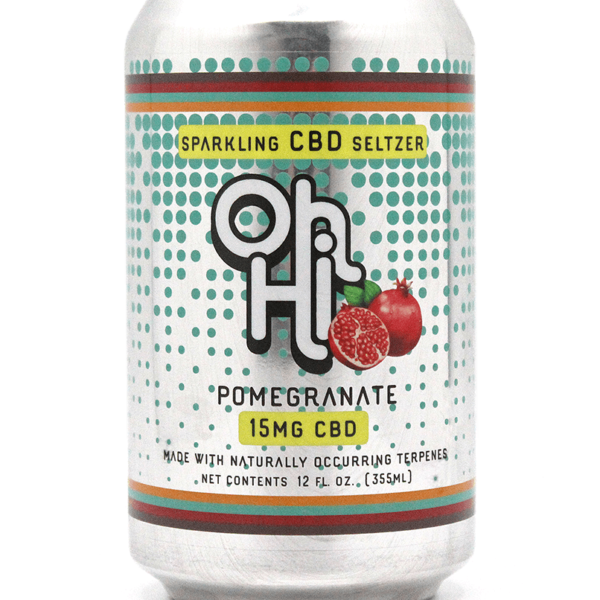 Pomegranate Oh Hi CBD SELTZER