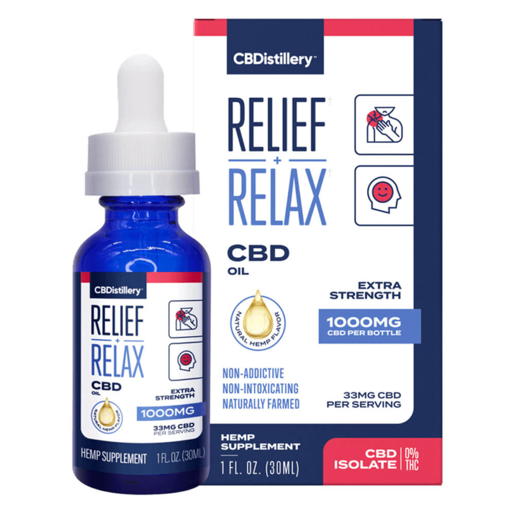 CBDistillery Isolate CBD Tincture Oil